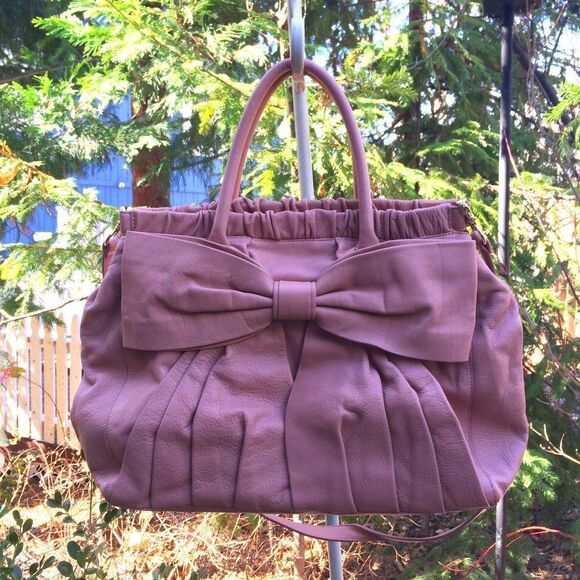RED Valentino Handbags - RED Valentino Mauve Tote Bag